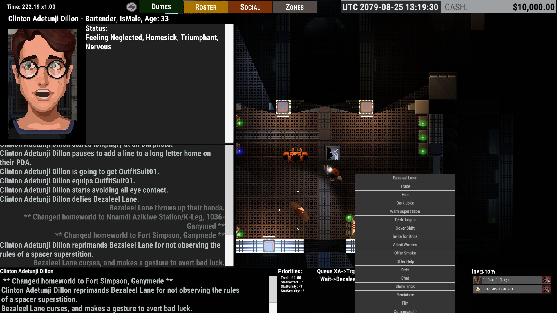 Скриншот из игры Ostranauts - 35