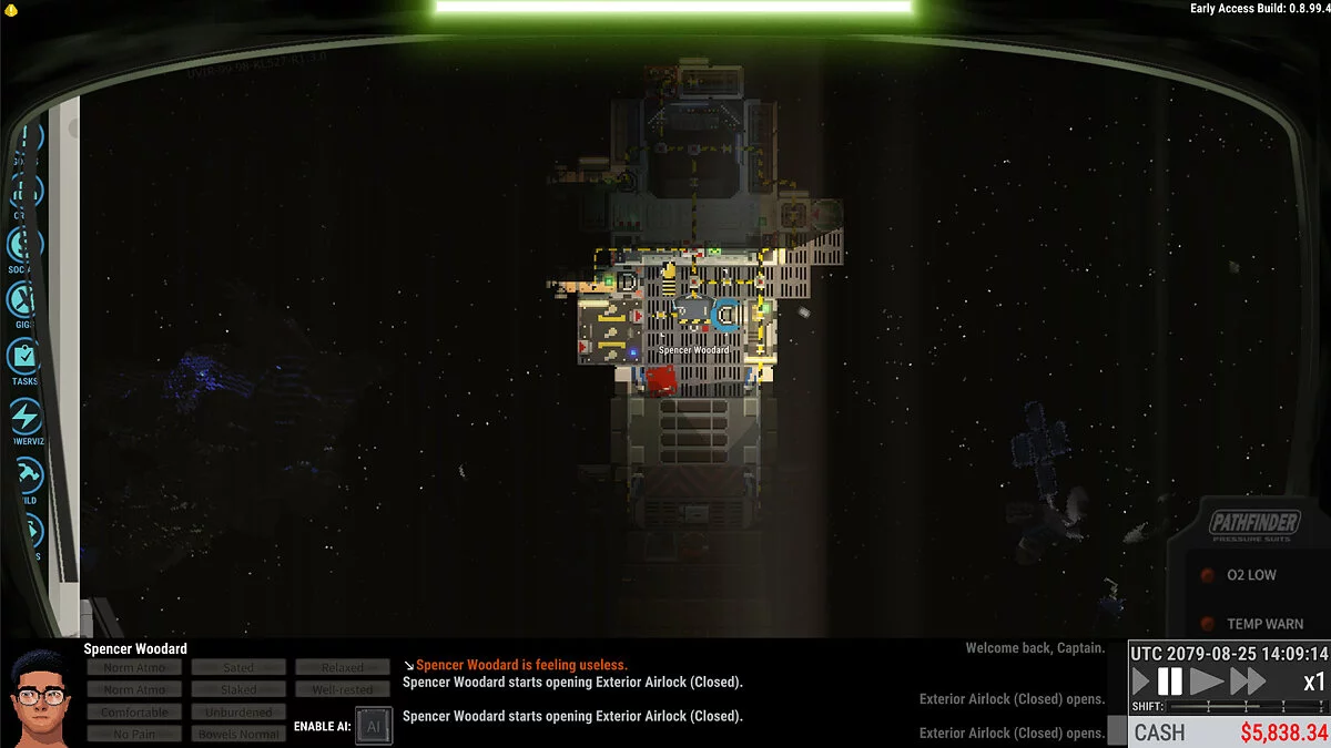 Скриншот из игры Ostranauts - 43