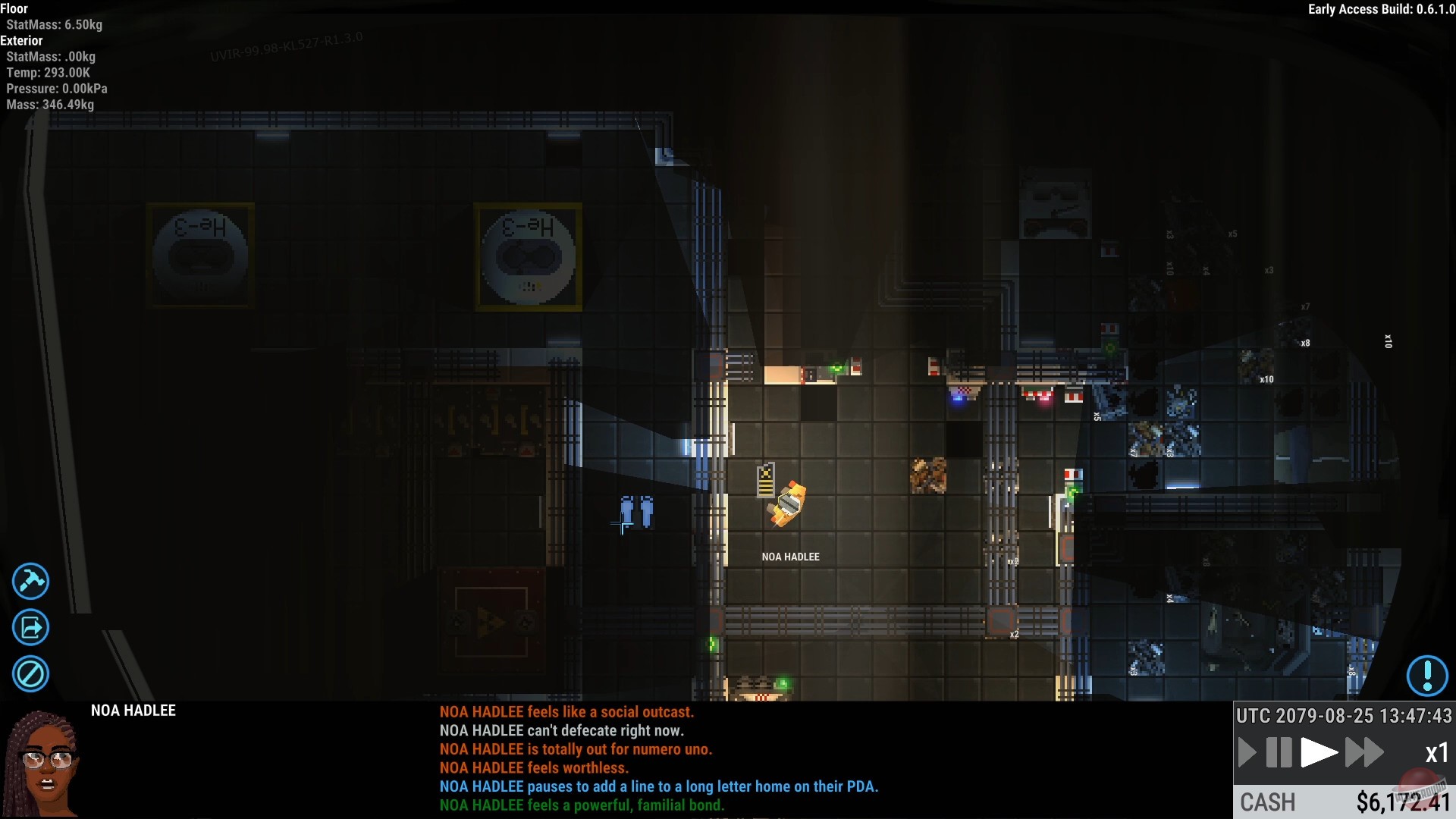 Скриншот из игры Ostranauts - 9