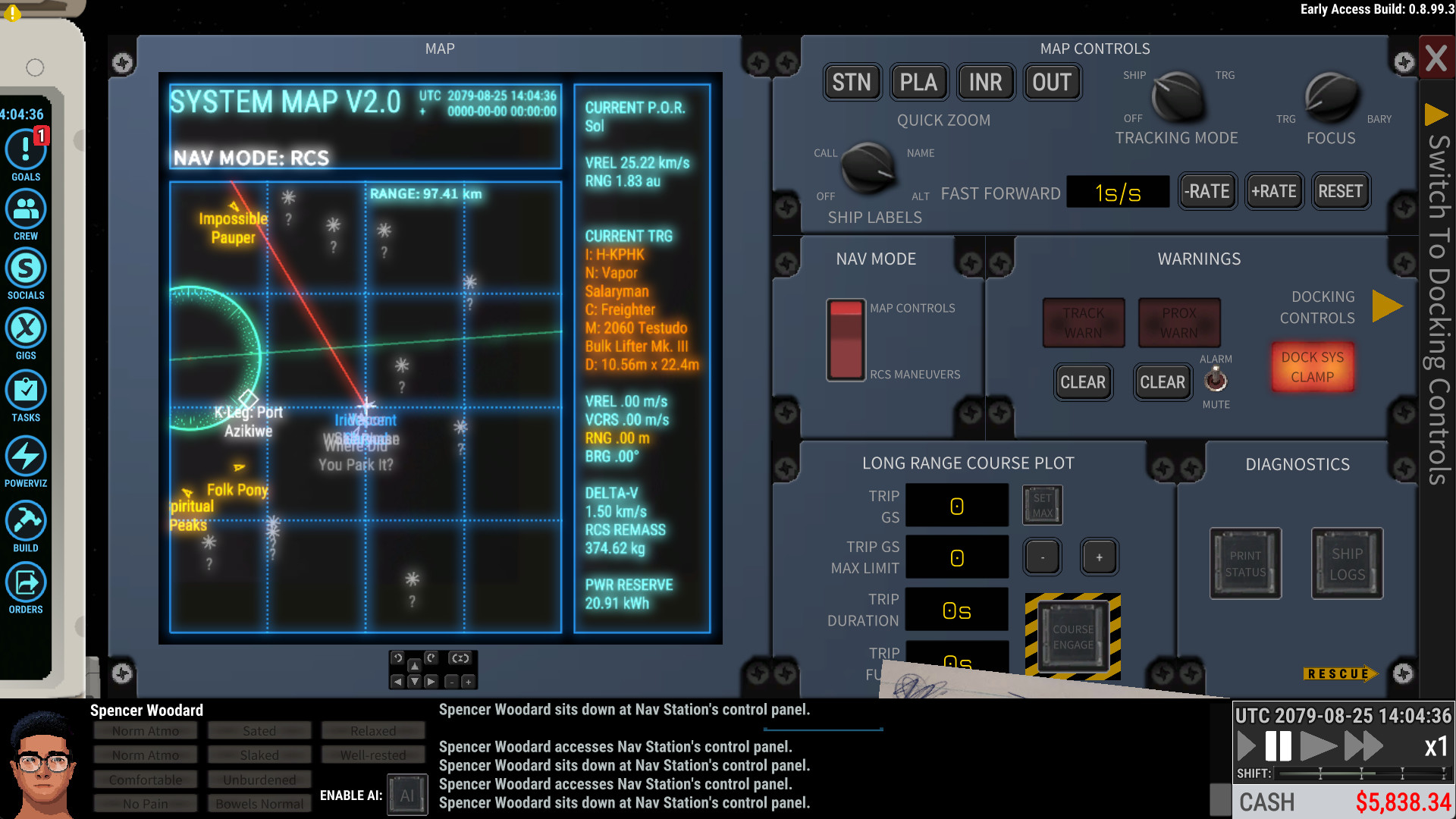 Скриншот из игры Ostranauts - 47