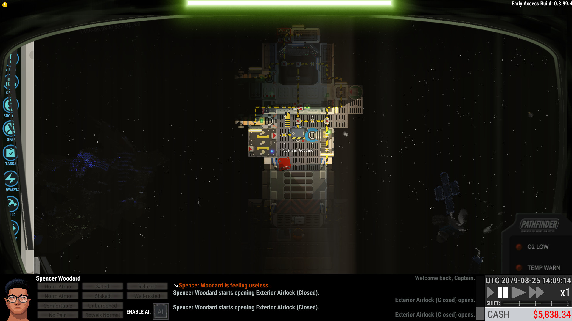 Скриншот из игры Ostranauts - 46