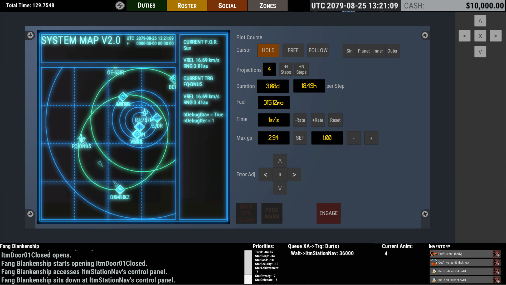 Скриншот из игры Ostranauts - 2