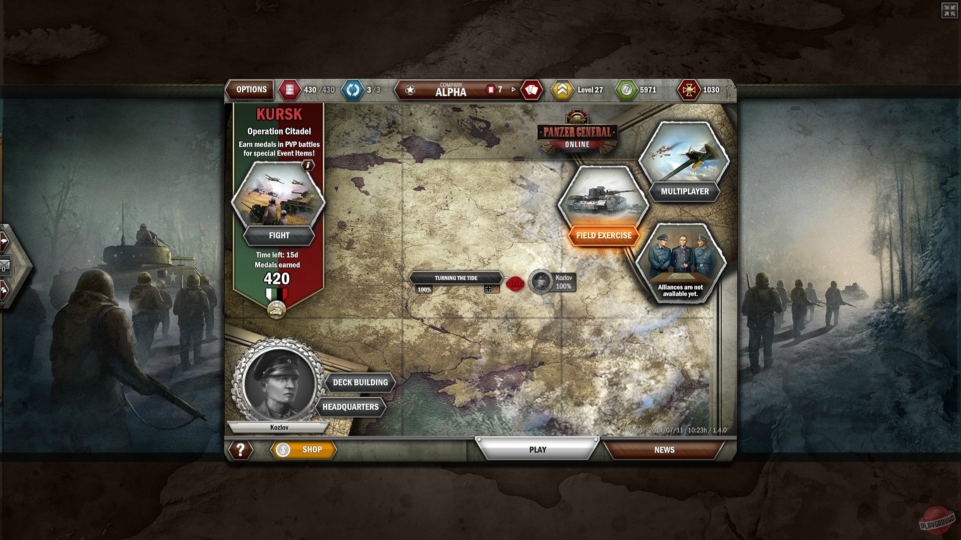 Скриншот из игры Panzer General Online - 15