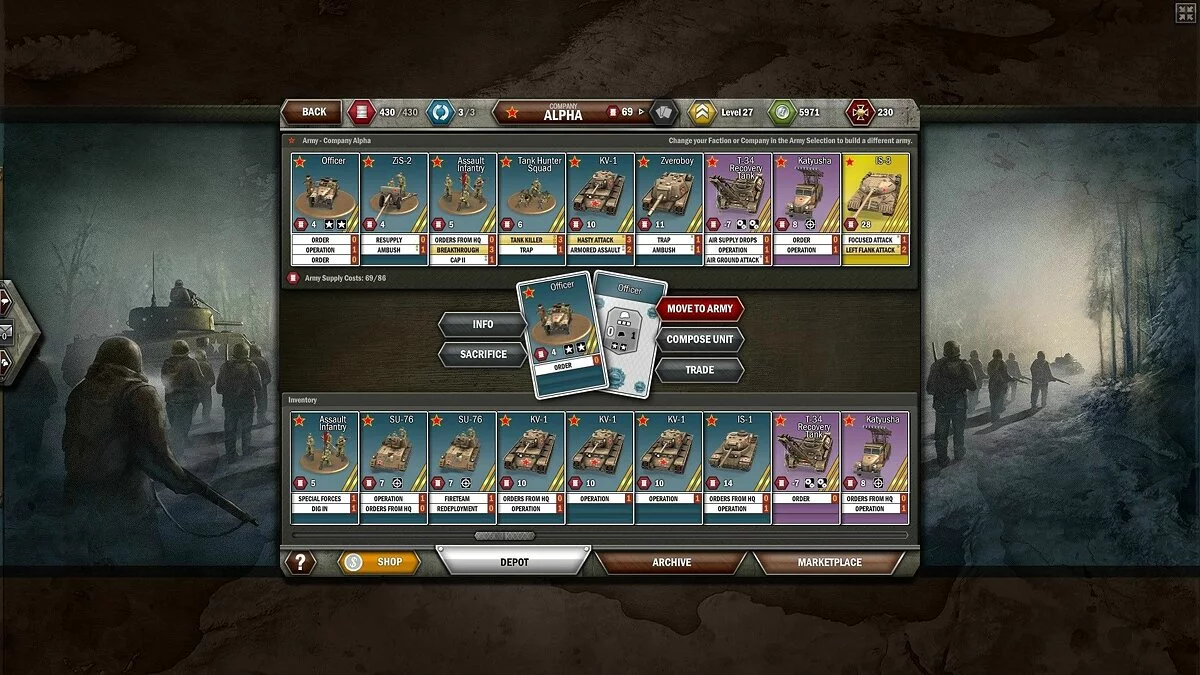 Скриншот из игры Panzer General Online - 20