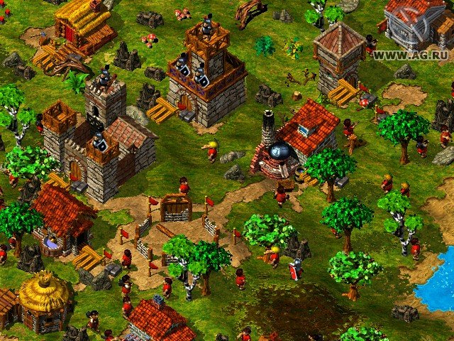 Скриншот из игры The Settlers 3 - 7