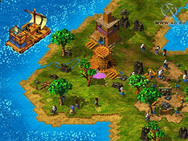 Скриншот из игры The Settlers 3 - 3