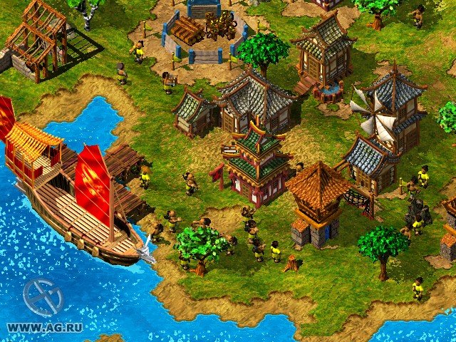 Скриншот из игры The Settlers 3 - 1