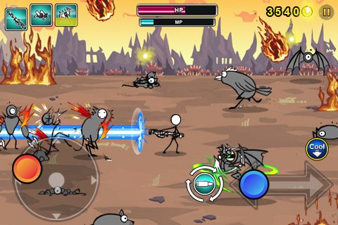 Скриншот из игры Cartoon Wars-Gunner - 3