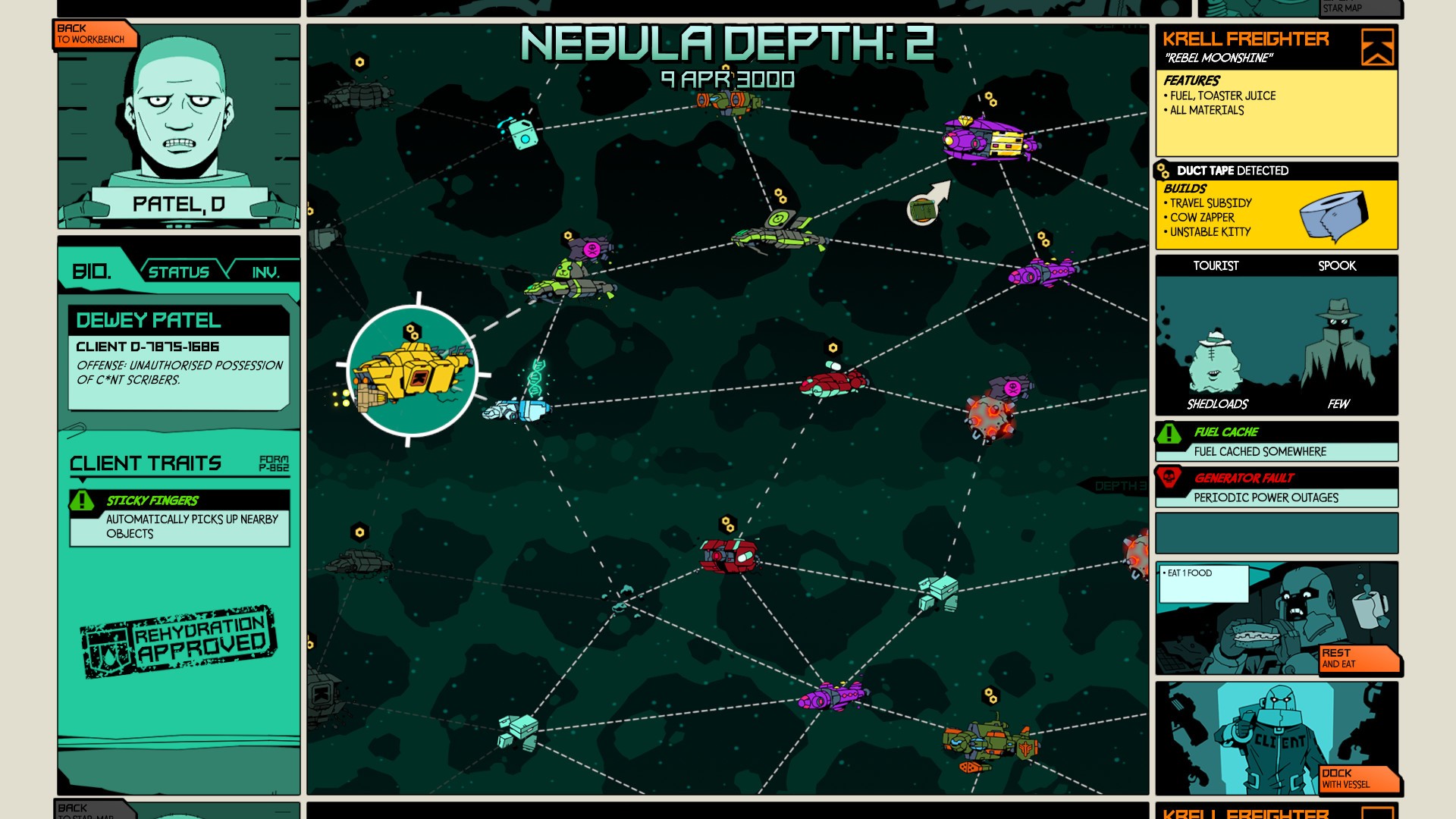 Скриншот из игры Void Bastards - 19