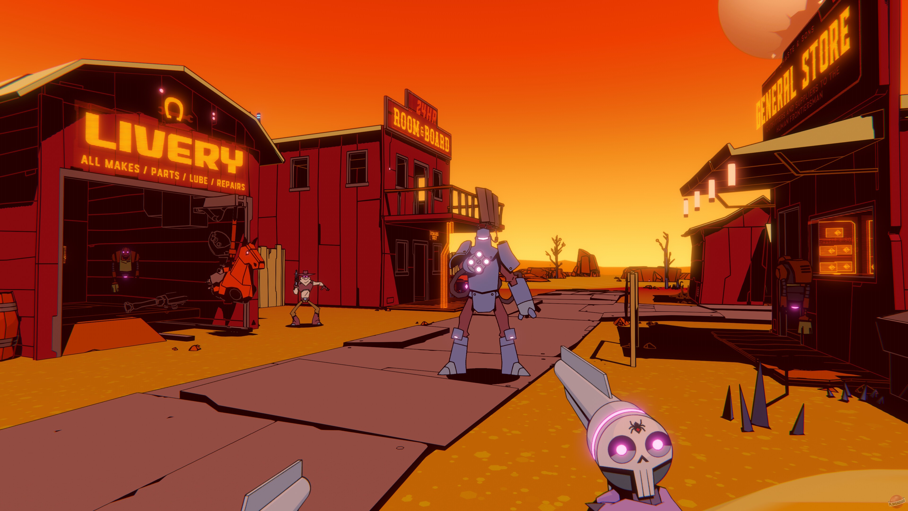 Скриншот из игры Wild Bastards - 9