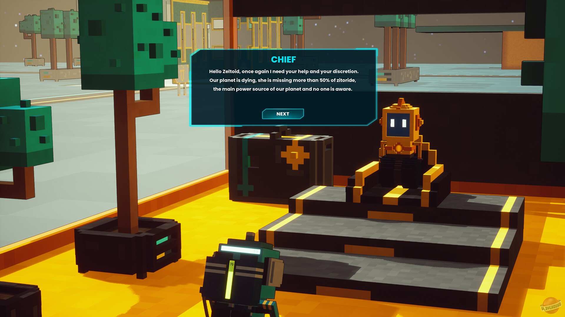 Скриншот из игры Zeltoid X1 - 1