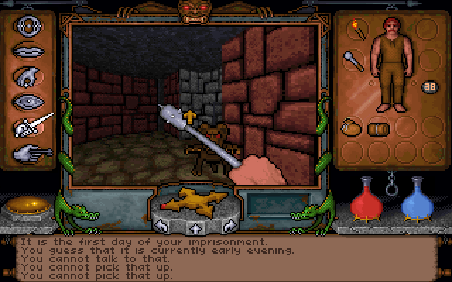 Скриншот из игры Ultima Underworld: The Stygian Abyss - 29