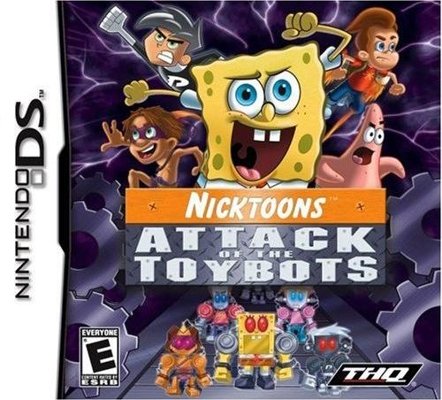 Обложка игры Nicktoons: Attack of the Toybots