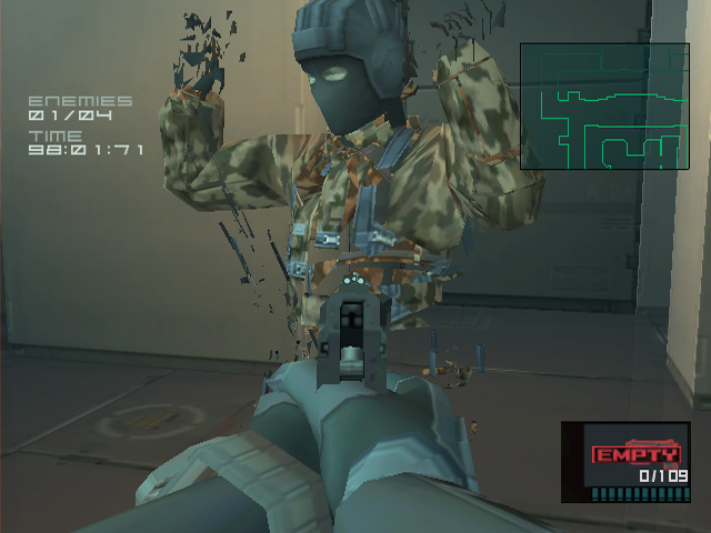 Скриншот из игры Metal Gear Solid 2: Sons of Liberty - 47