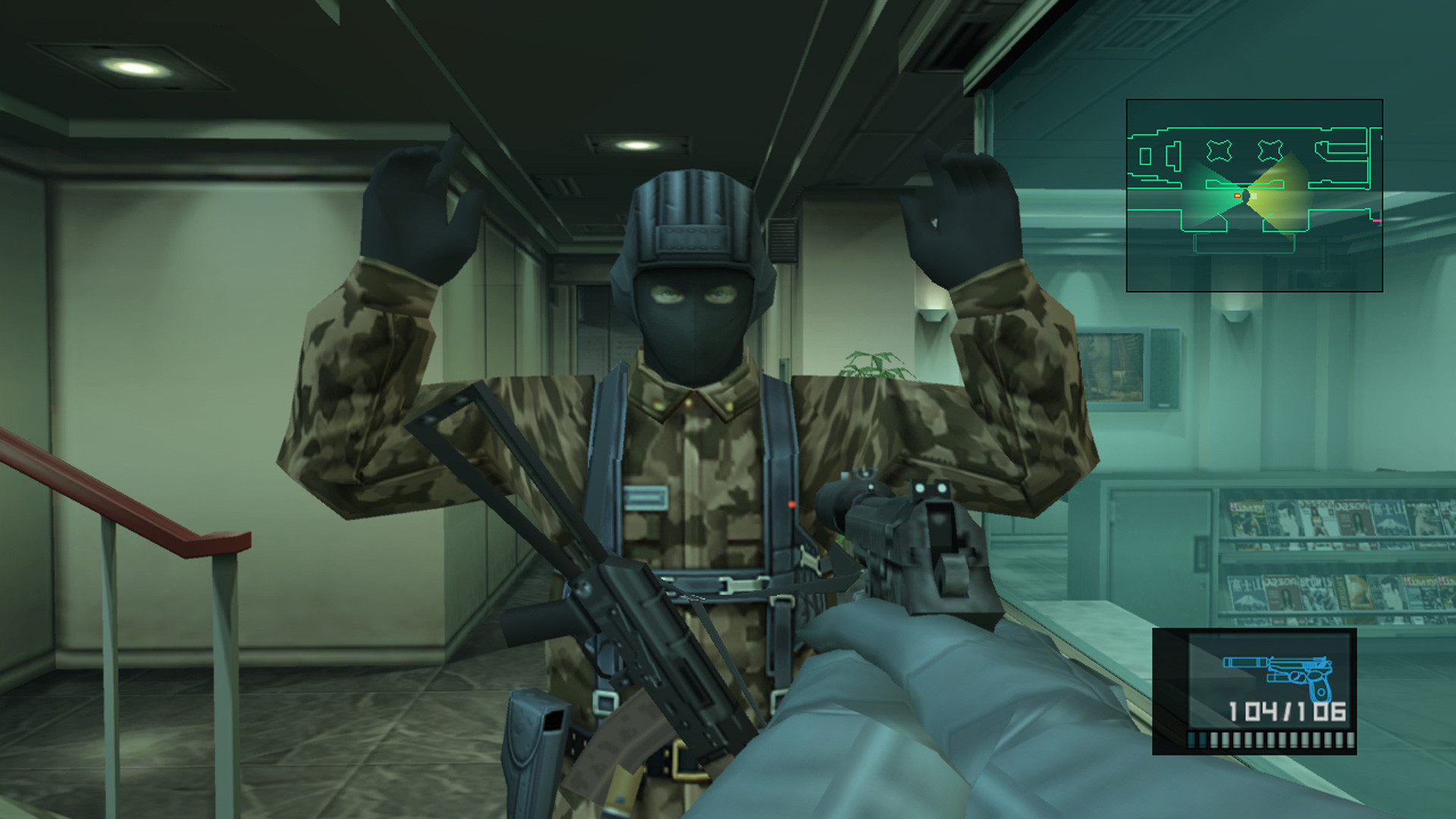 Скриншот из игры Metal Gear Solid 2: Sons of Liberty - 1