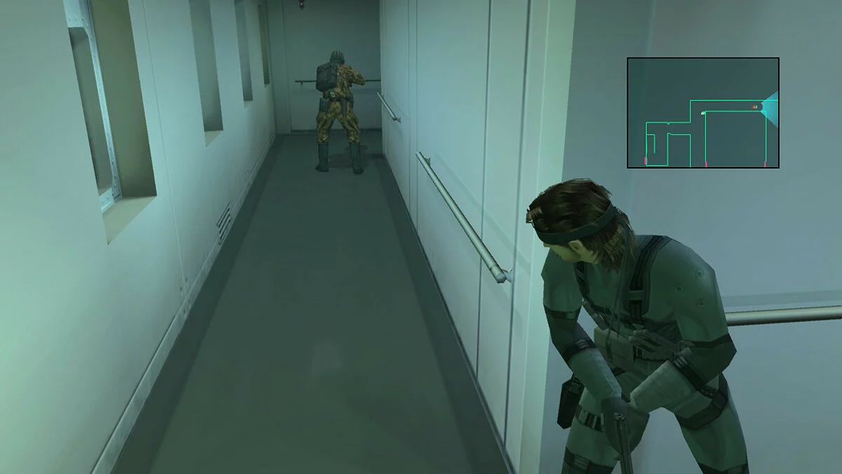 Скриншот из игры Metal Gear Solid 2: Sons of Liberty - 34