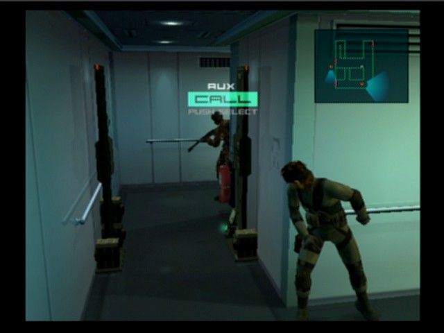 Скриншот из игры Metal Gear Solid 2: Sons of Liberty - 14