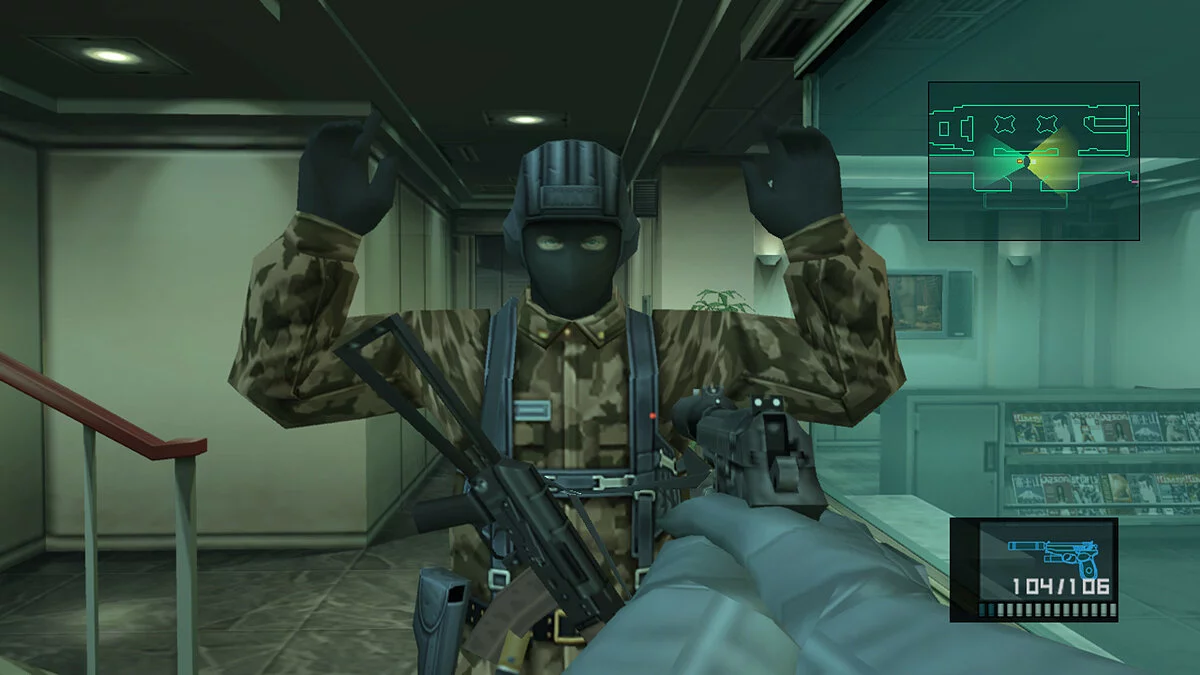 Скриншот из игры Metal Gear Solid 2: Sons of Liberty - 22
