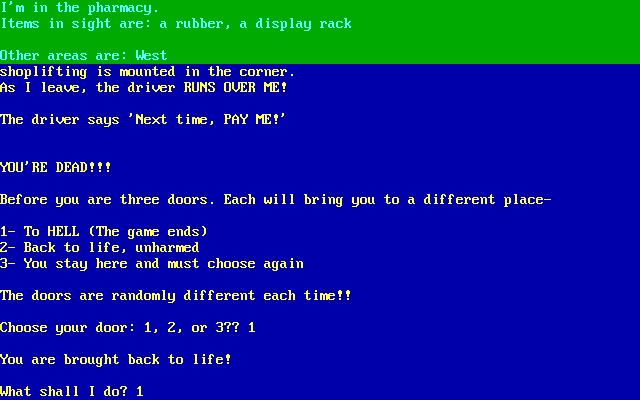 Скриншот из игры Softporn Adventure - 1