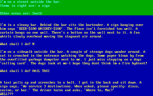 Скриншот из игры Softporn Adventure - 3