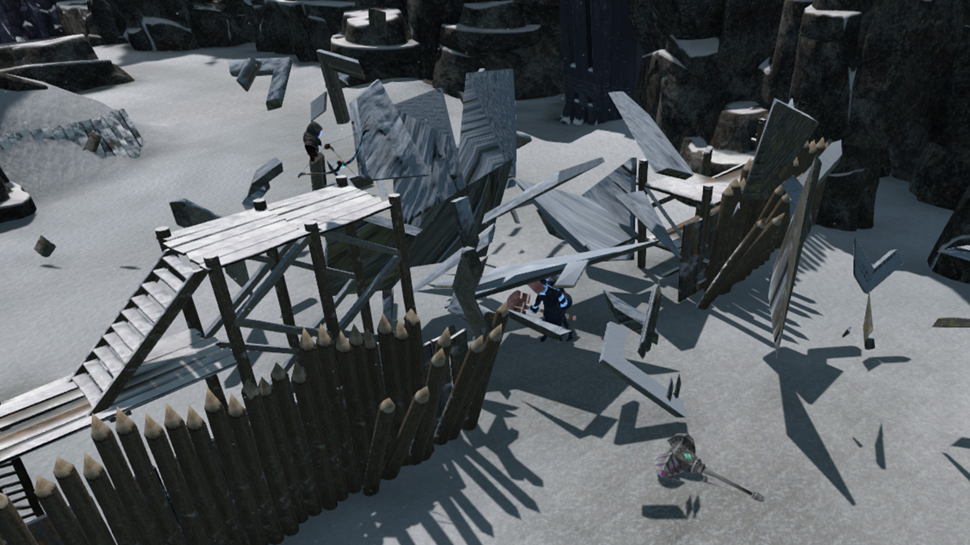 Скриншот из игры QuiVr - 7