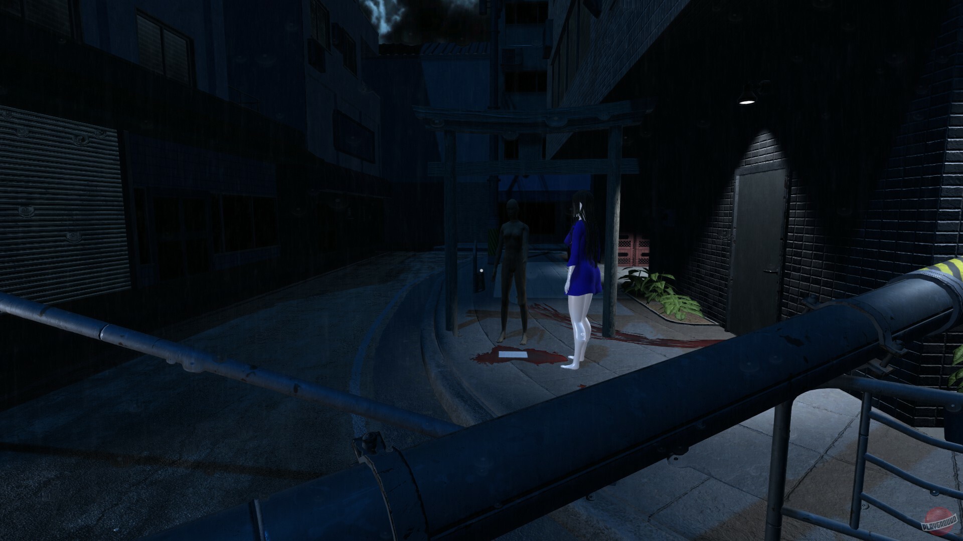 Скриншот из игры Blue Maiden - 11