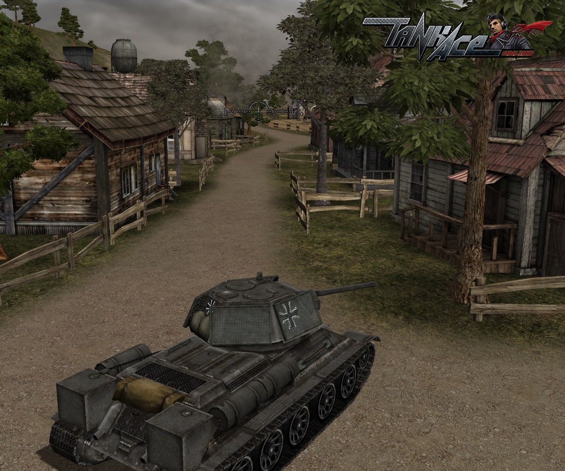 Скриншот из игры Tank Ace - 34