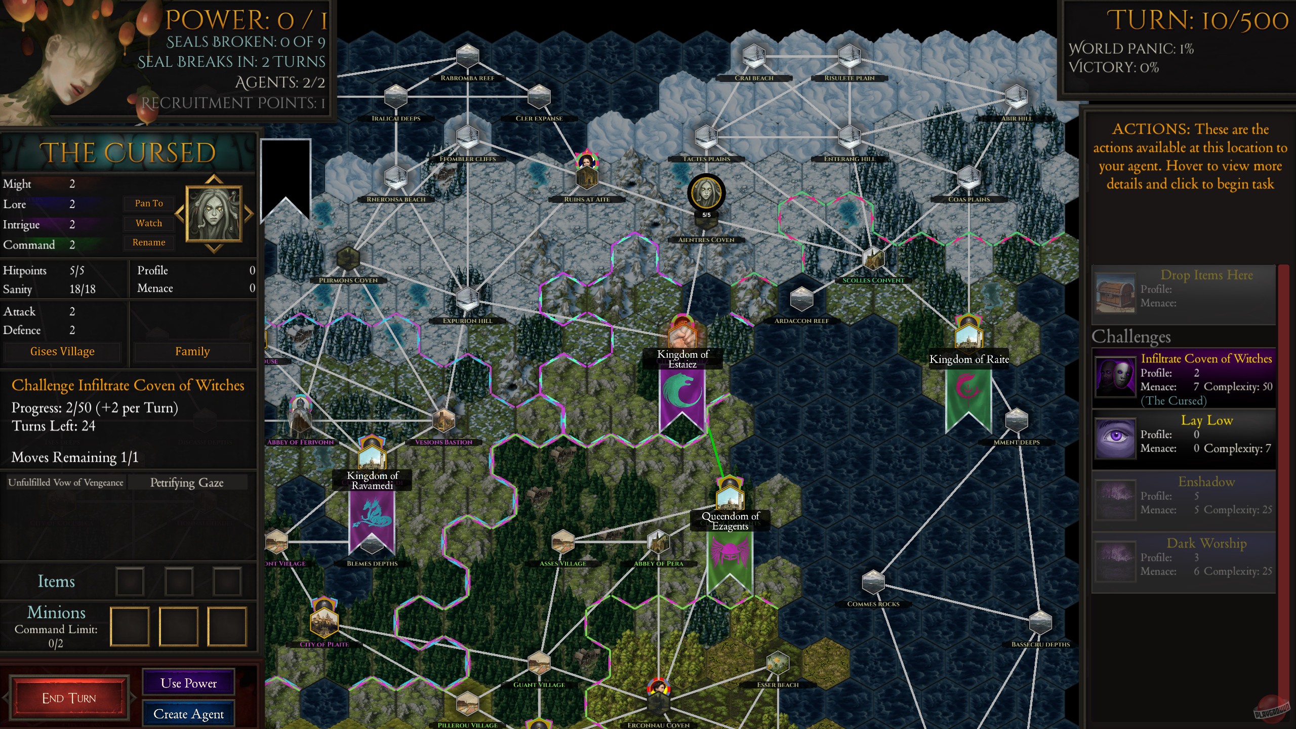 Скриншот из игры Shadow of the Forbidden Gods - 6