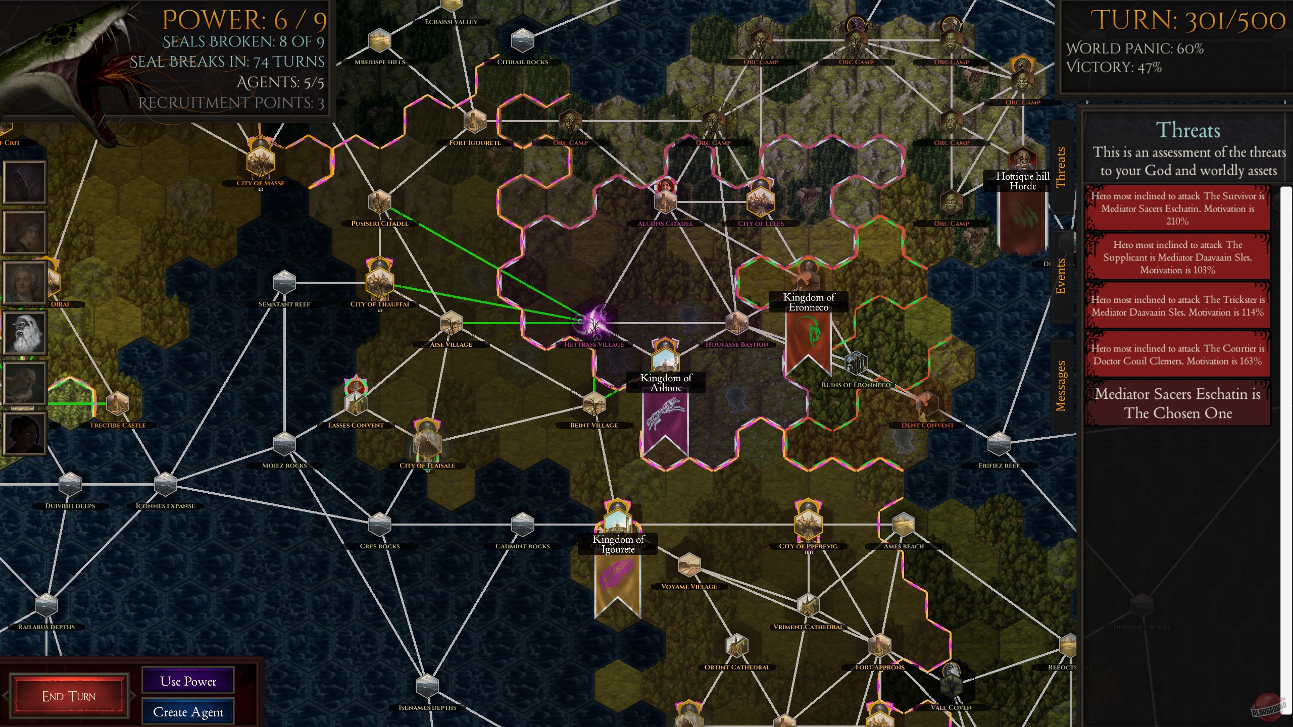 Скриншот из игры Shadow of the Forbidden Gods - 3