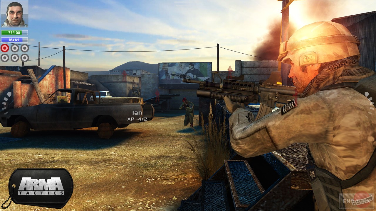 Скриншот из игры Arma Tactics - 49