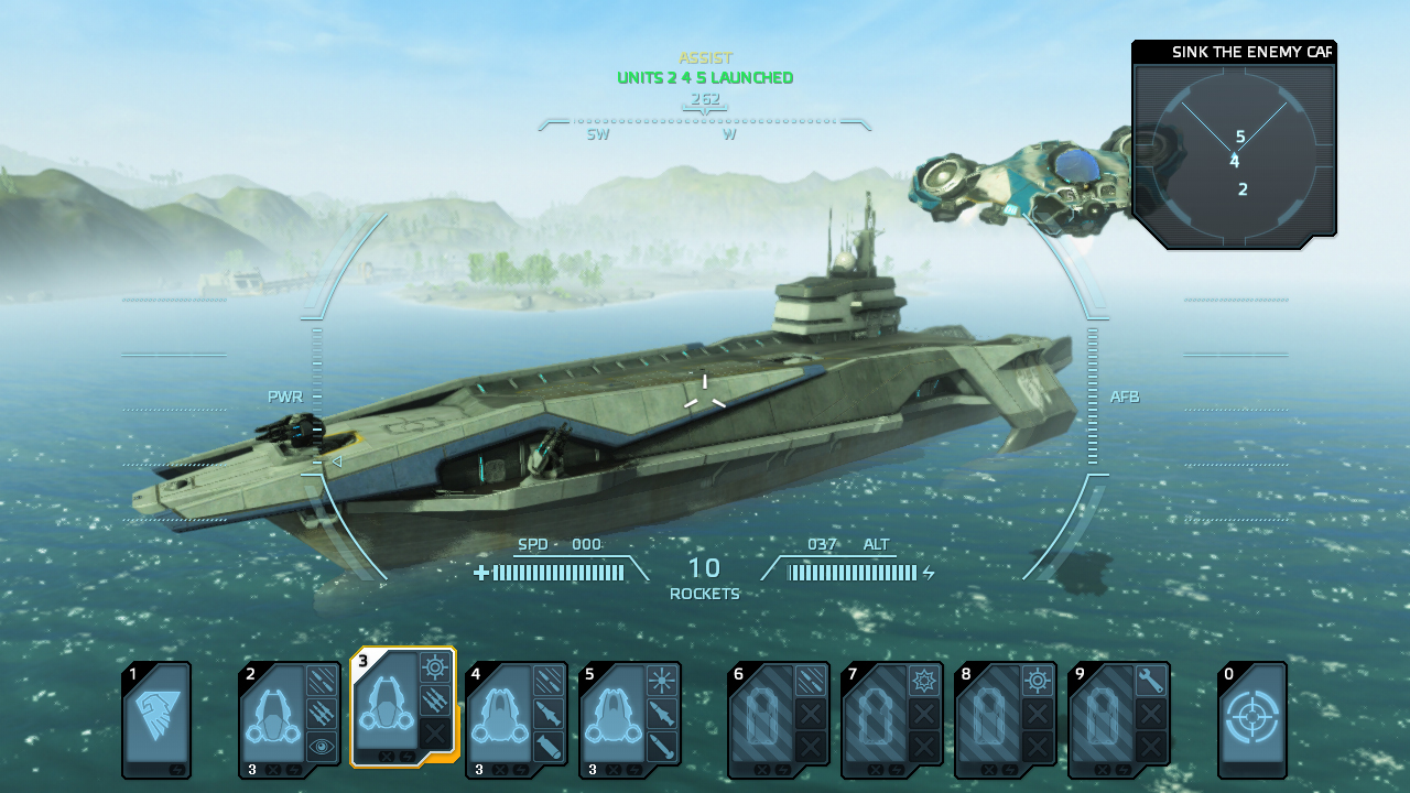 Скриншот из игры Carrier Command: Gaea Mission - 122