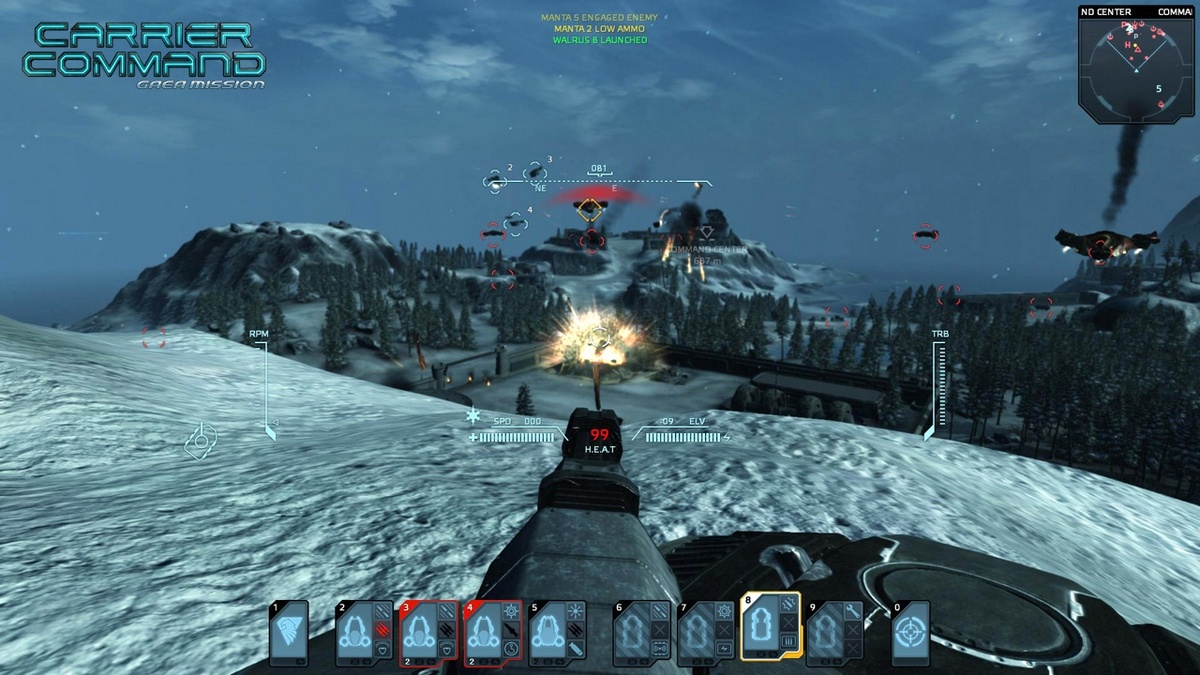 Скриншот из игры Carrier Command: Gaea Mission - 25
