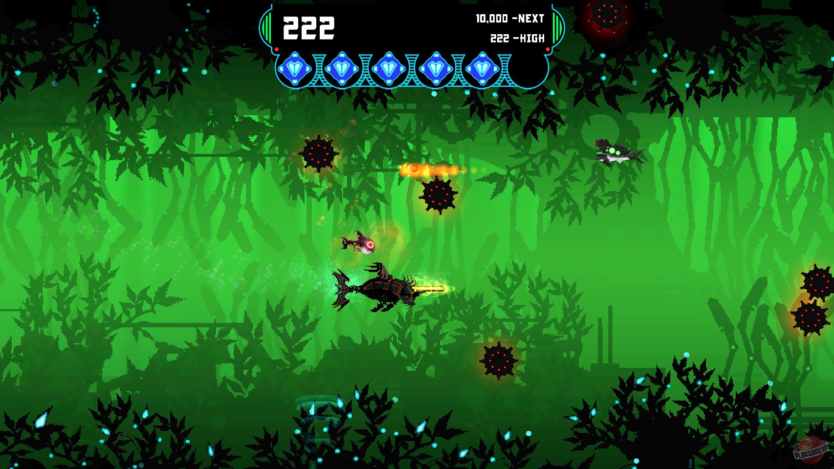 Скриншот из игры RoboShark Rampage - 3