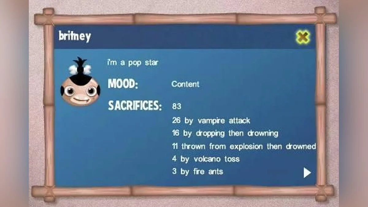 Скриншот из игры Pocket God - 13