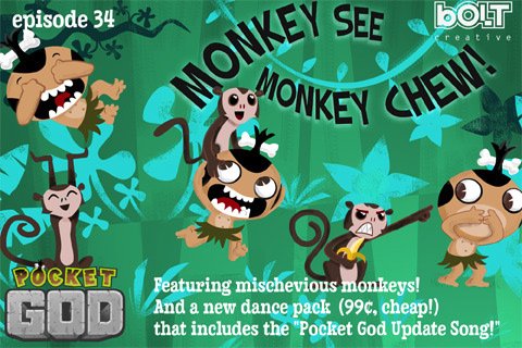 Скриншот из игры Pocket God - 1