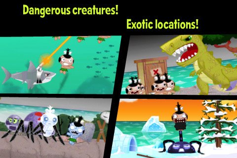 Скриншот из игры Pocket God - 4