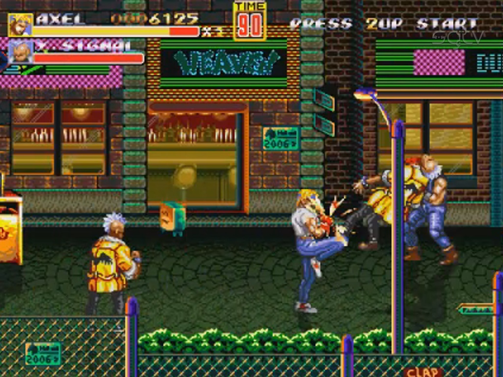 Скриншот из игры Streets of Rage Remake - 6