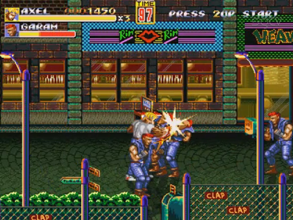 Скриншот из игры Streets of Rage Remake - 2