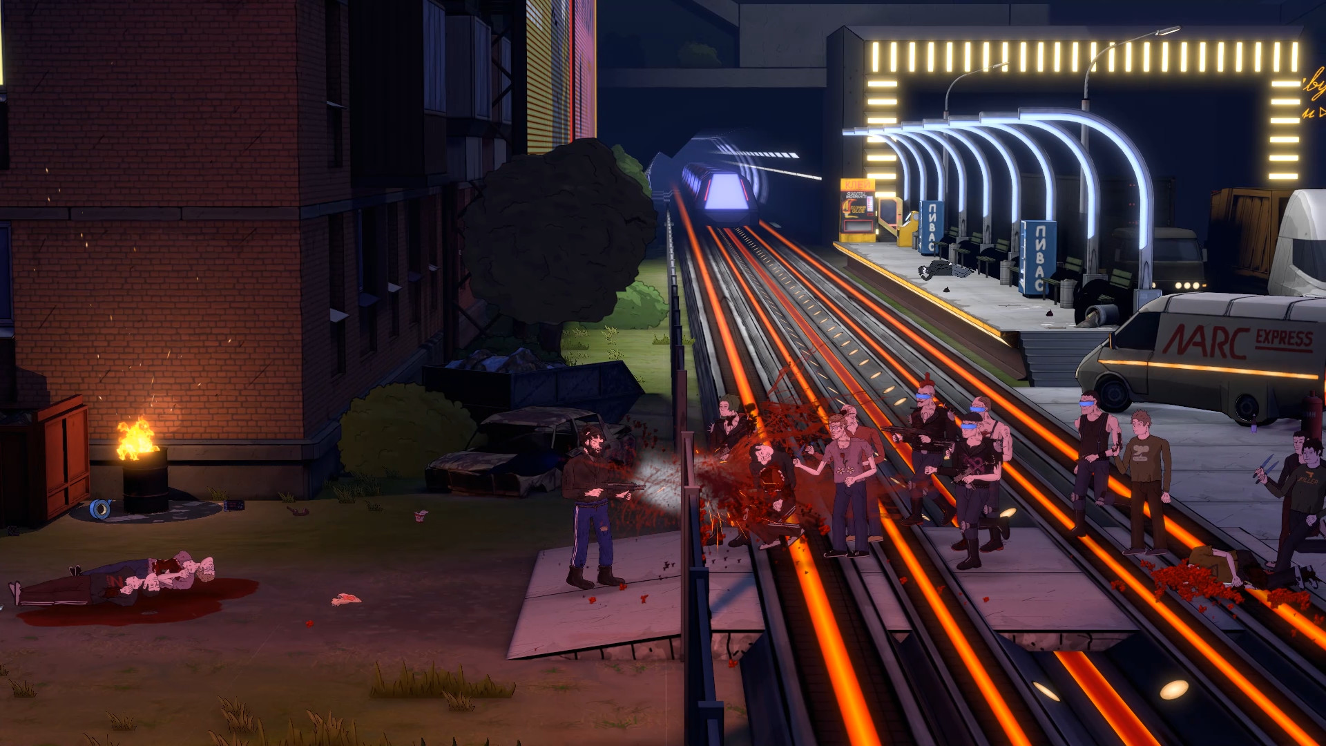 Скриншот из игры BOMJMAN - 35