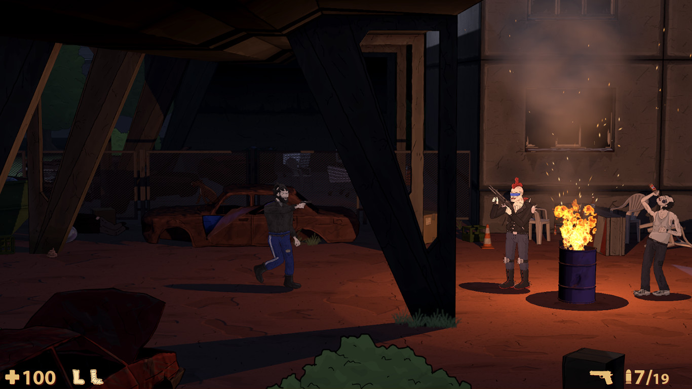 Скриншот из игры BOMJMAN - 1