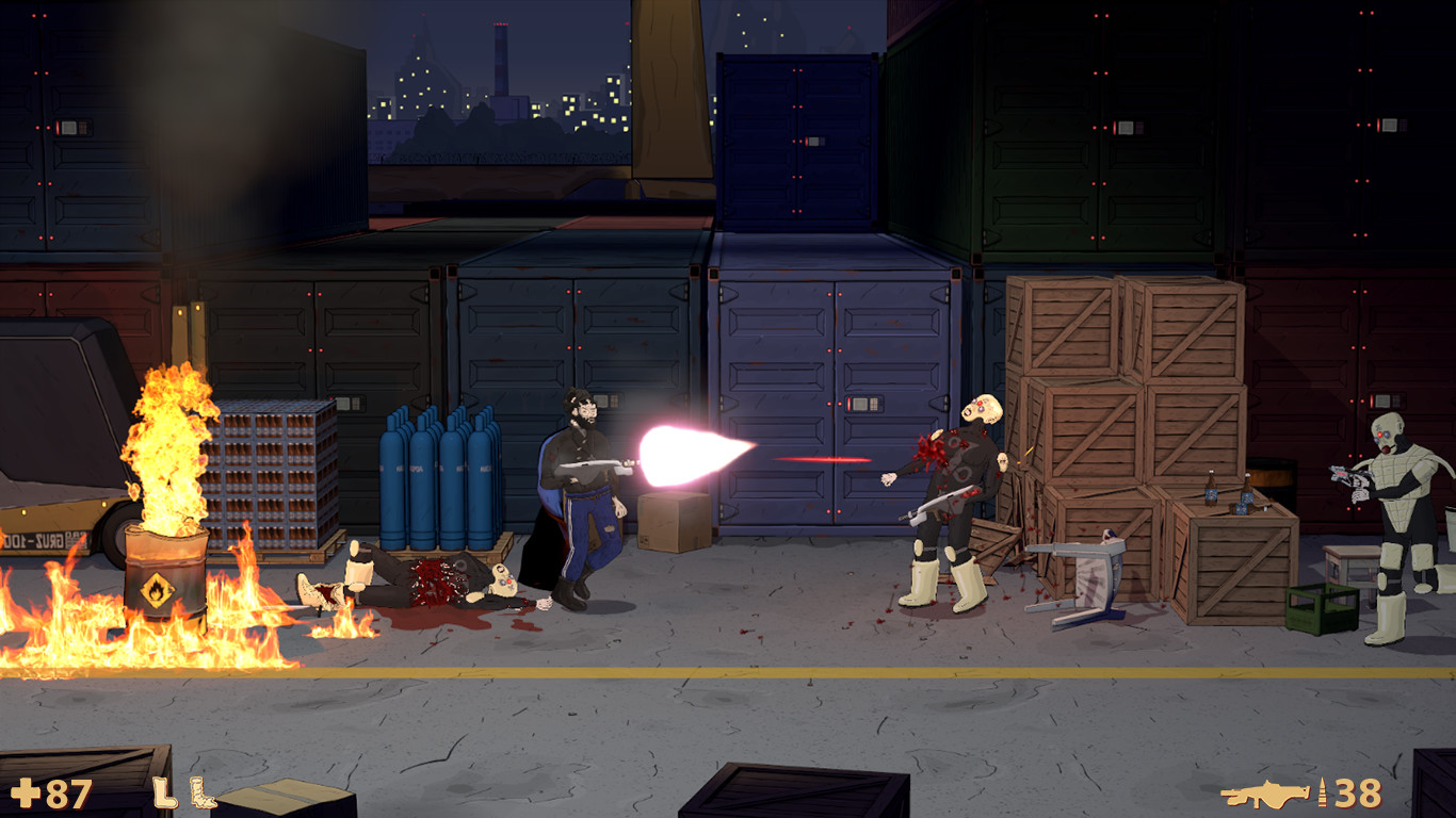 Скриншот из игры BOMJMAN - 2