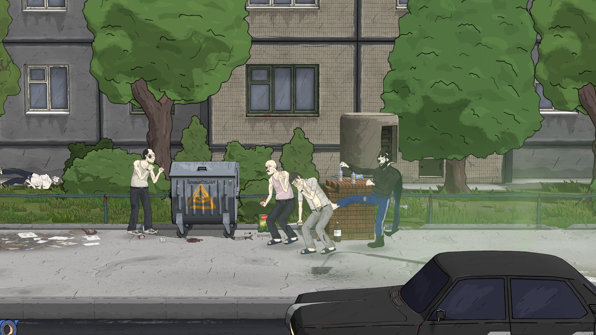 Скриншот из игры BOMJMAN - 46