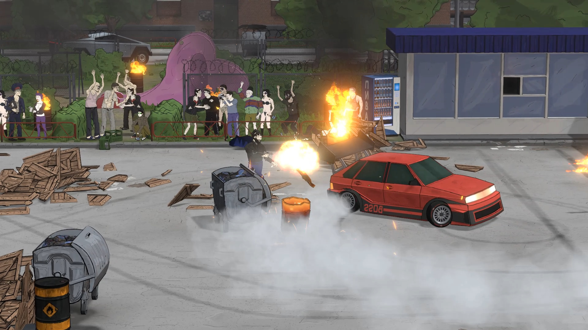 Скриншот из игры BOMJMAN - 26