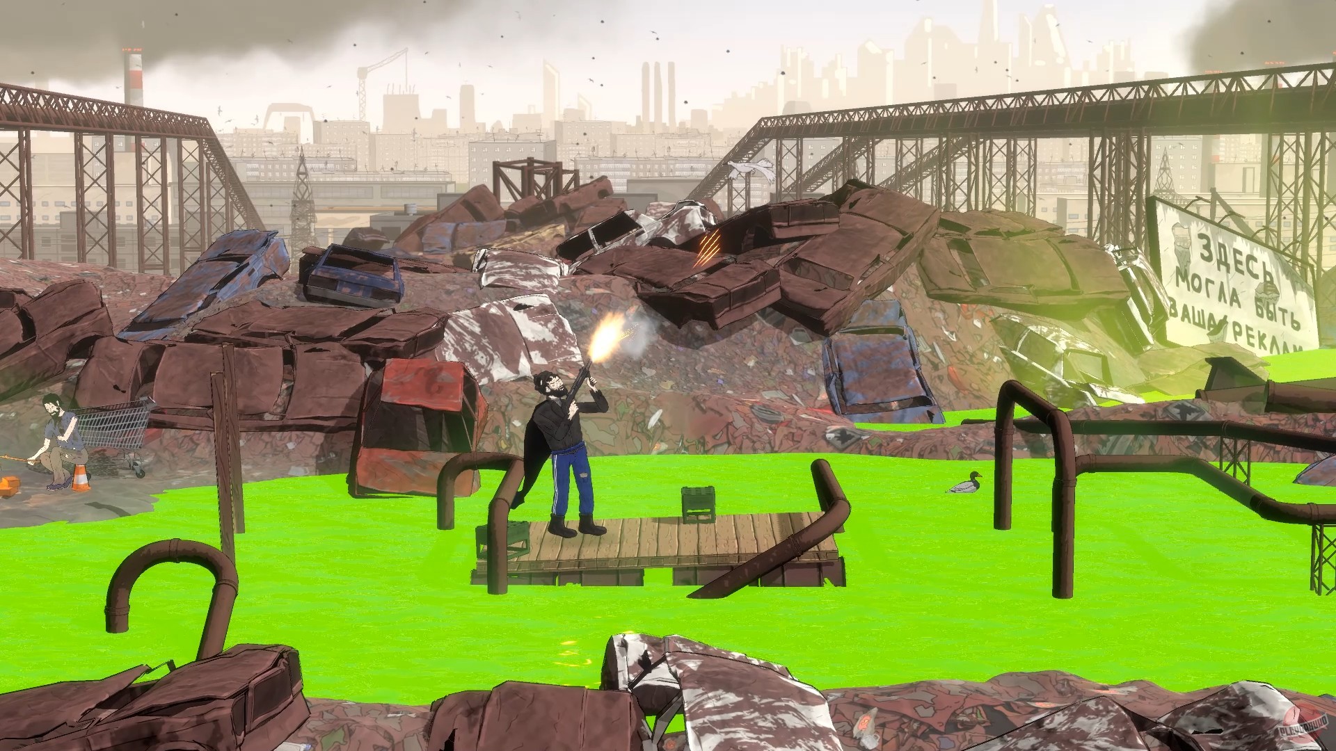 Скриншот из игры BOMJMAN - 37