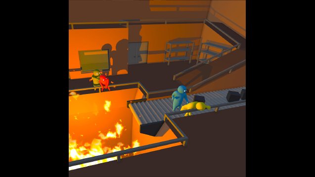 Скриншот из игры Gang Beasts - 2