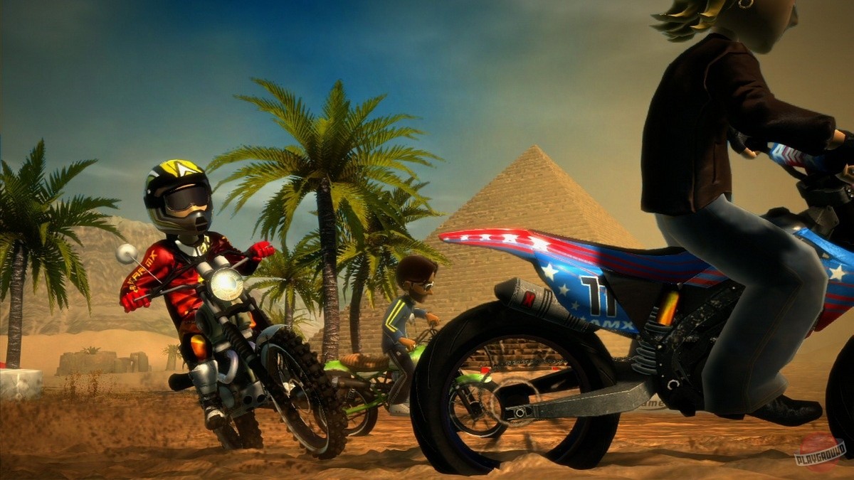 Скриншот из игры Avatar Motocross Madness - 2