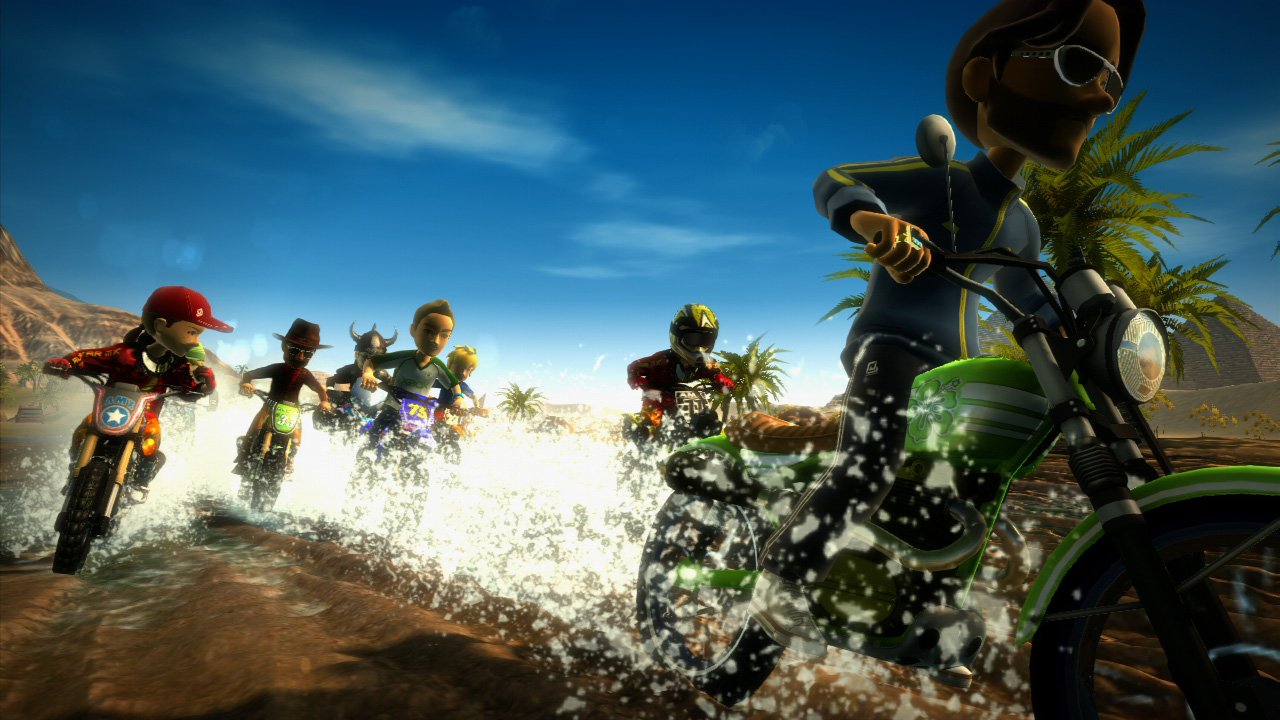 Скриншот из игры Avatar Motocross Madness - 11