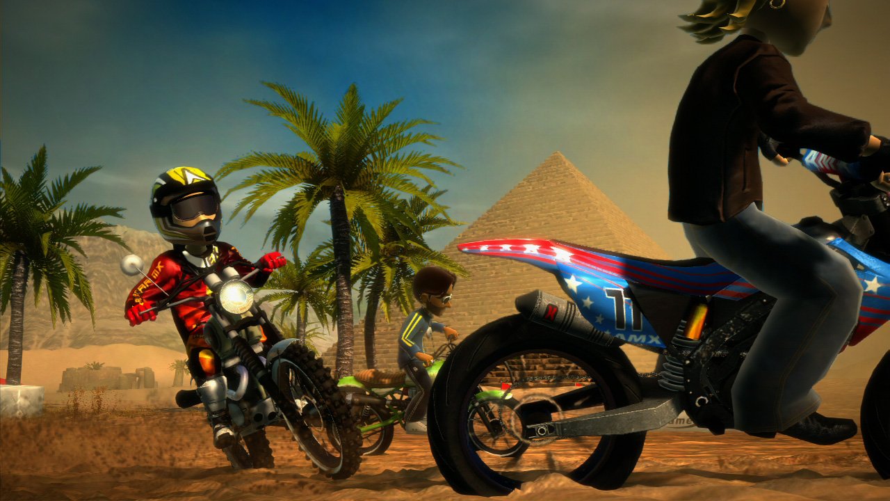 Скриншот из игры Avatar Motocross Madness - 4