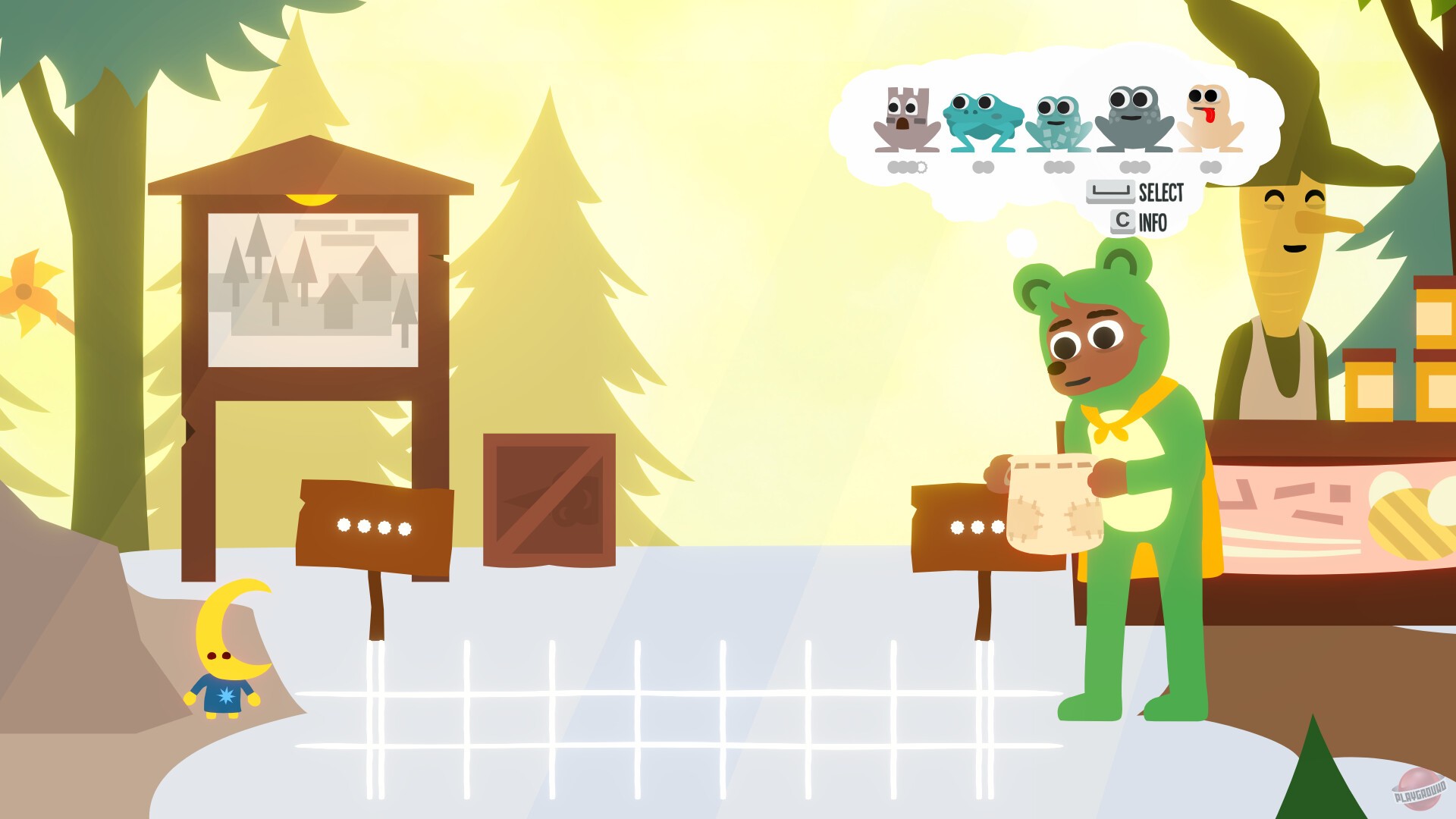 Скриншот из игры Bonnie Bear Saves Frogtime - 8