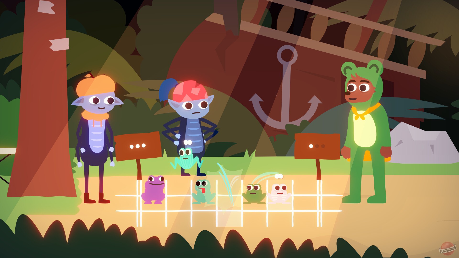 Скриншот из игры Bonnie Bear Saves Frogtime - 1